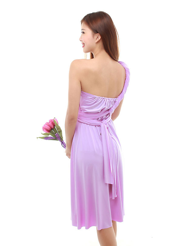 Cherie Convertible Classic Dress in Lilac